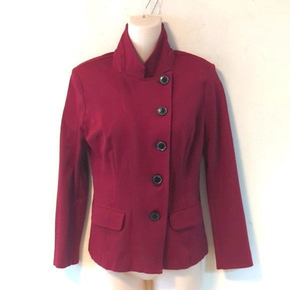 Cabi Rhubarb Red Outing Blazer - Picture 4 of 16